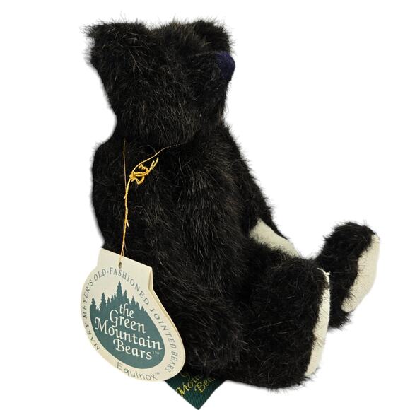 Mary Meyer‎ Equinox Green Mountain Bears Vintage Jointed Stuffed Animal Plush - Picture 3 of 7